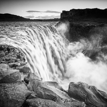 Night Falls Iceland